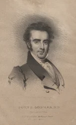 John D. Godman, M.D., litho by C.G. Gyerekek